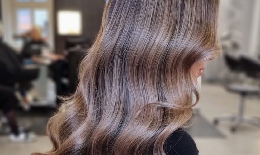 Haarfarbtrends Balayage Ombre Sombre